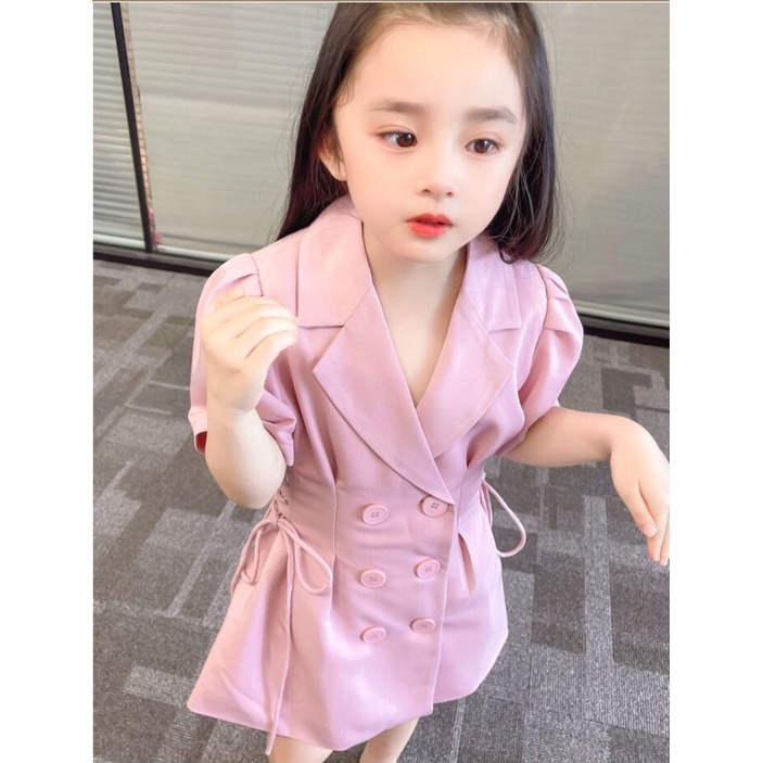 CHUBBI 79  Dress Anak Perempuan Mini Blazer