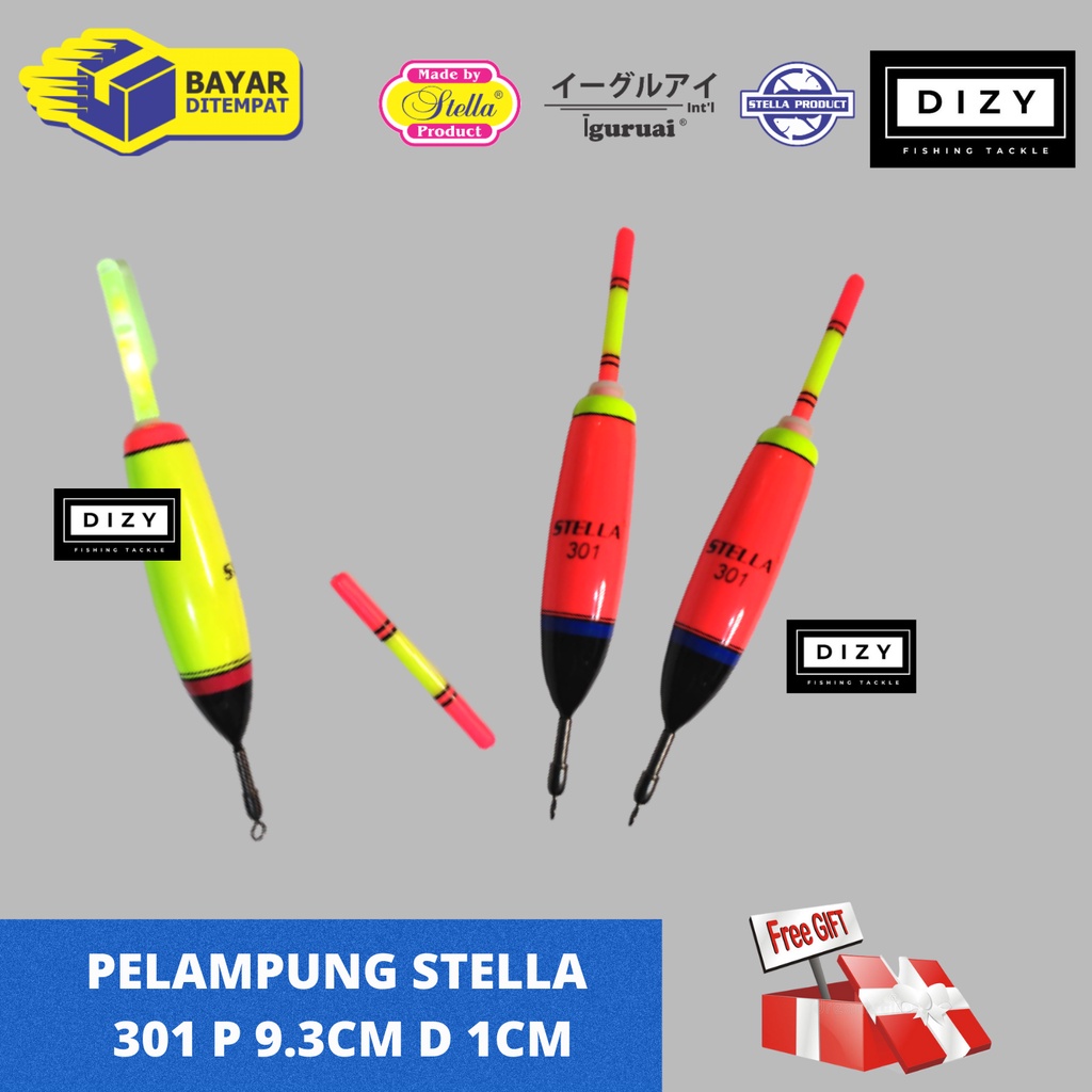 Pelampung Pancing Kambangan Kumbul Stella Original Bisa dipasang Fosfor starlet