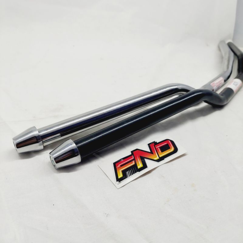 STANG STIR SETER RZR ROADRACE FATBAR HITAM UNIVERSAL SET JALU STANG