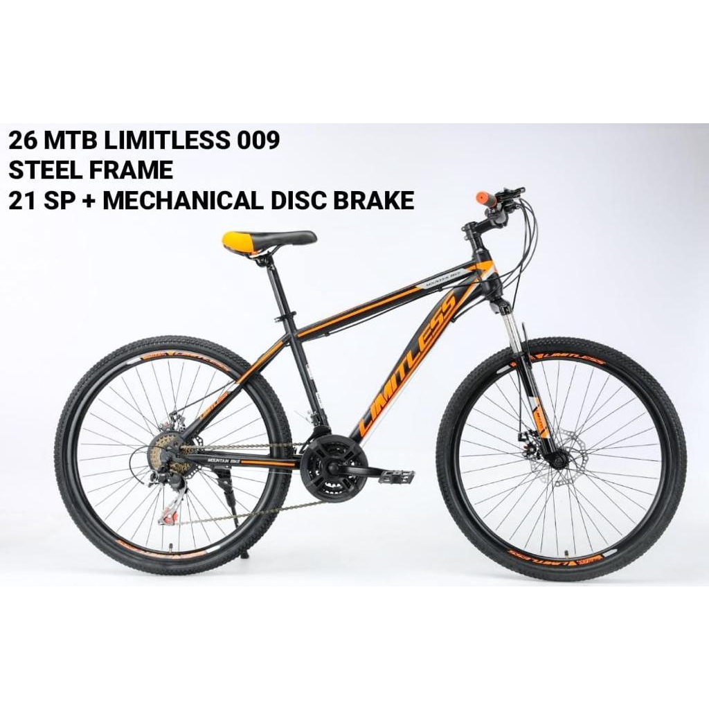 SEPEDA 26 MTB 009 LIMITLESS / SEPEDA GUNUNG