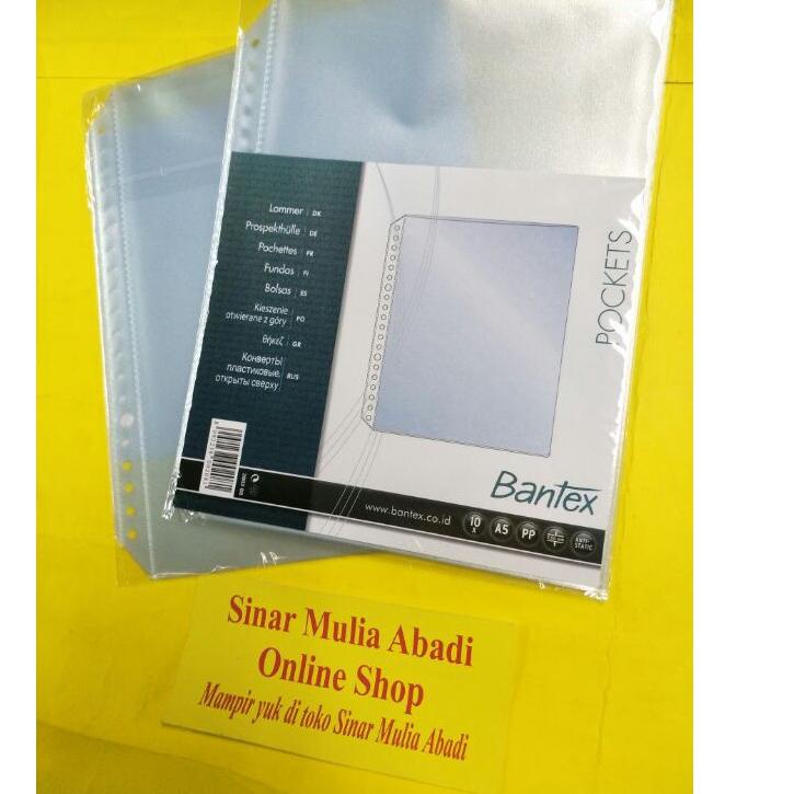 

[PROMO R0V67] Kantong Pocket Binder Note Varian A5 dan B5 Plastik Loose Leaf / pak isi 10 lembar Ready