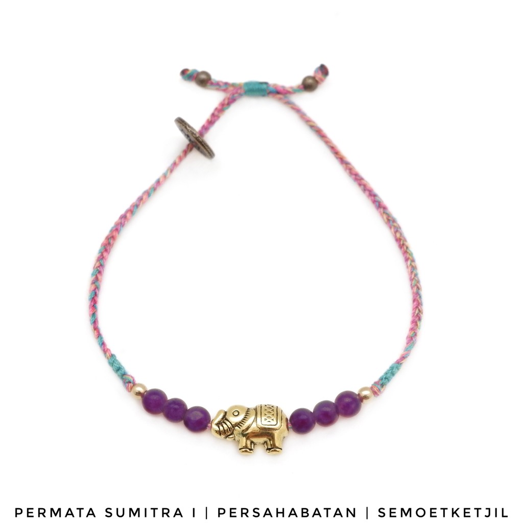 

Semoet Ketjil Gelang Bohemian Permata Sumitra I Agate Stones (Special Edition)