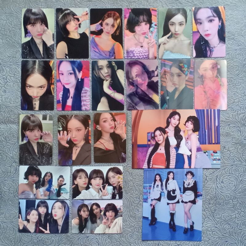 Official Photocard Lenticular Postcard Benefit Ktown4u VIviz Beam of Prism Eunha SinB Umji Sin B