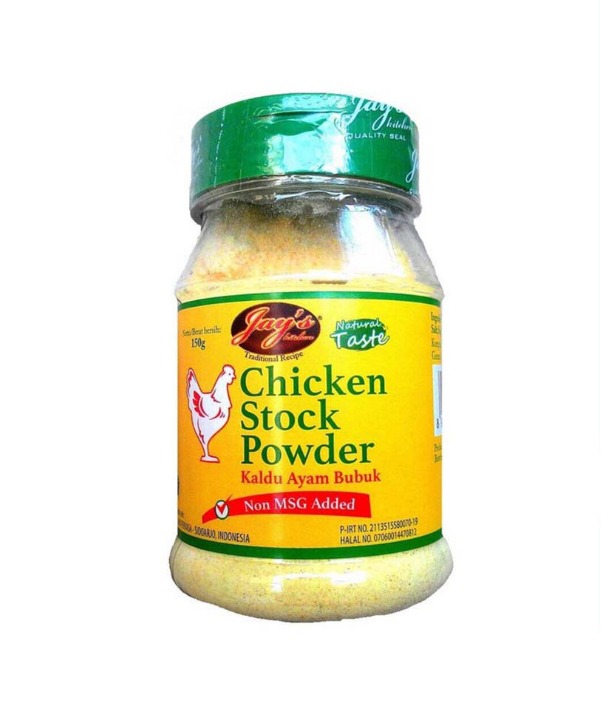 Jays Chicken Stock Powder / Kaldu Ayam Bubuk 150 GR TANPA MSG HALAl