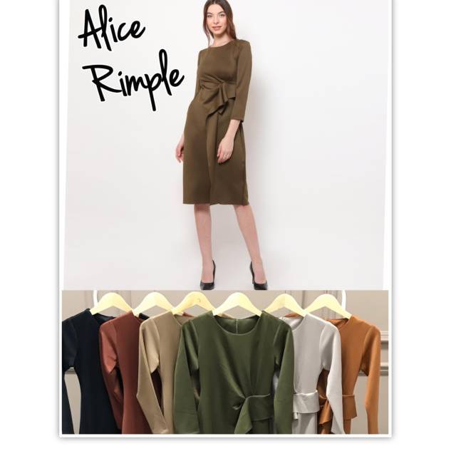 dress scuba rimple alice