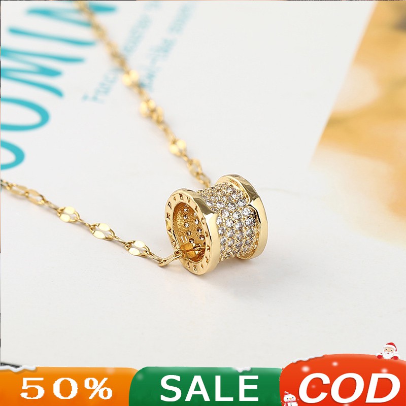 Kalung Wanita Kalung Emas Titanium Kalung Kalung Emas Rantai Kalung Kalung Wanita Titanium Kalung