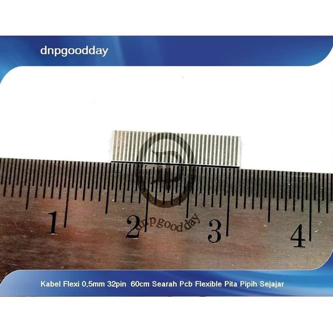 

Kabel Flexi 0,5Mm 32Pin 60Cm Searah Pcb Flexible Pita Pipih Sejajar Dnpgood11 Ayo Beli