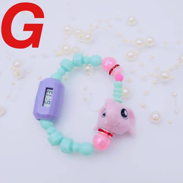 F86 JAM TANGAN ANAK PEREMPUAN CEWEK GELANG BRACELET ANIMAL Transformation