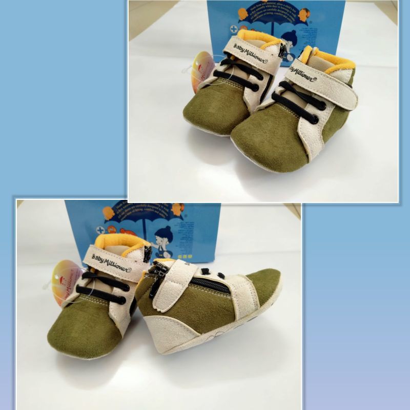 Sepatu Anak laki-laki prewalker /sepatu Baby millioner