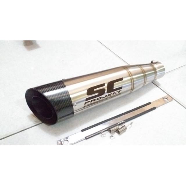Knalpot motor sc project gp new knalpot racing knalpot murah knalpot semua motor 110cc 150cc 250cc