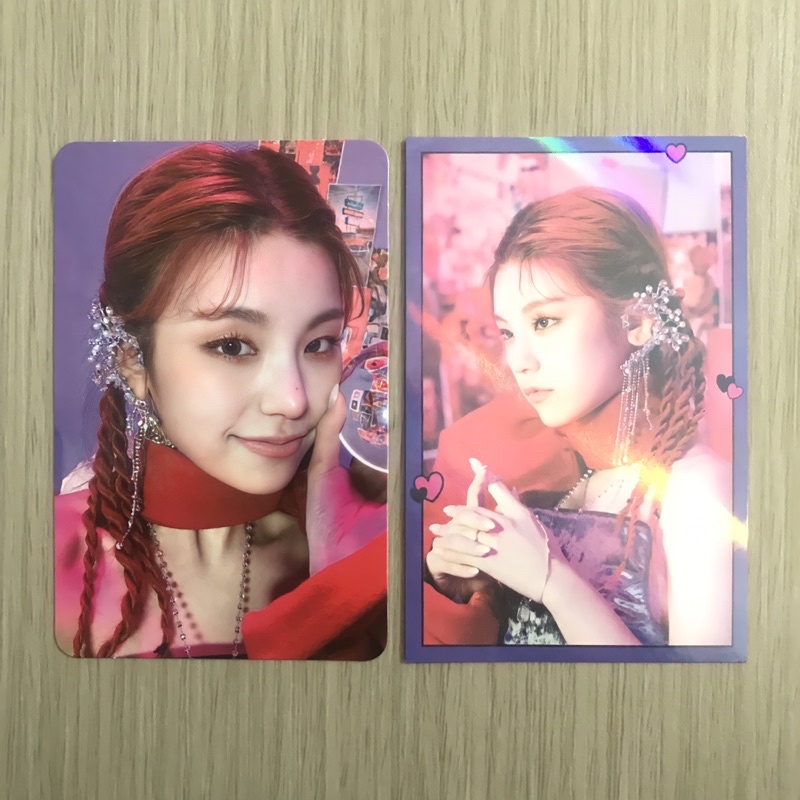 PHOTOCARD YEJI GUESS WHO WITHDRAMA BENEFIT - PC ITZY BOLA KRISTAL WD