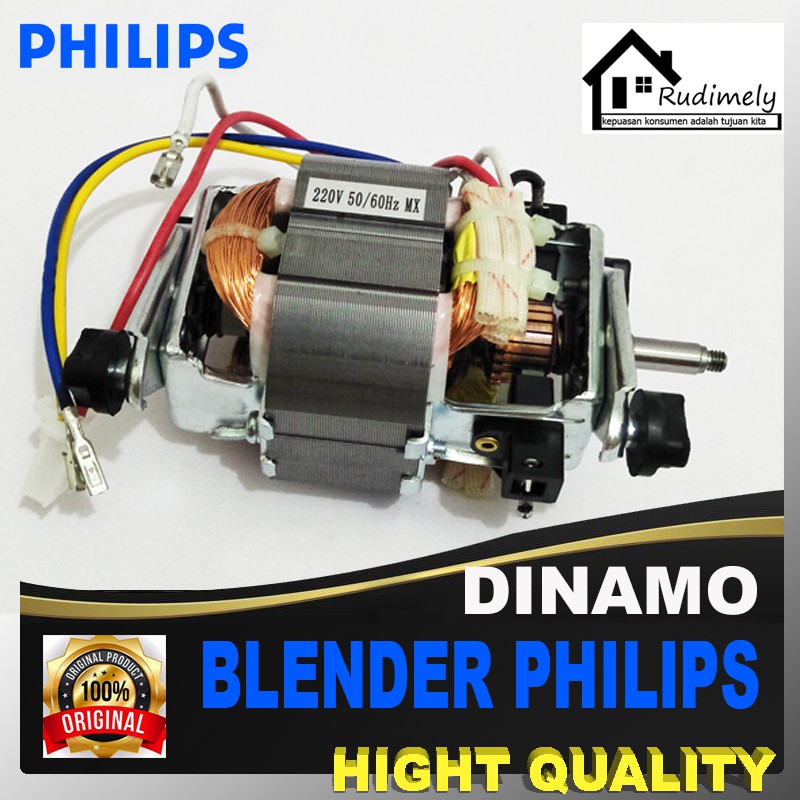 DINAMO LILITAN TEMBAGA MOTOR BLENDER PHILIPS 2115 - 2116 - 2061 - 2071-GARANSI TEMBAGA 100%