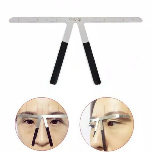 PENGGARIS BALANCE EYEBROW/ PENGGARIS CETAKAN ALIS/  PENGGARIS SULAM  ALIS+KOTAK/JBS Penggaris Alis / JBS EYEBROW BALANCE RULER