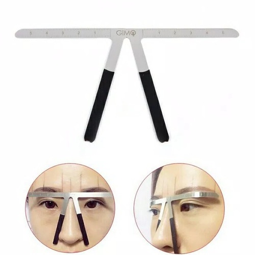 PENGGARIS BALANCE EYEBROW/ PENGGARIS CETAKAN ALIS/  PENGGARIS SULAM  ALIS+KOTAK/JBS Penggaris Alis / JBS EYEBROW BALANCE RULER