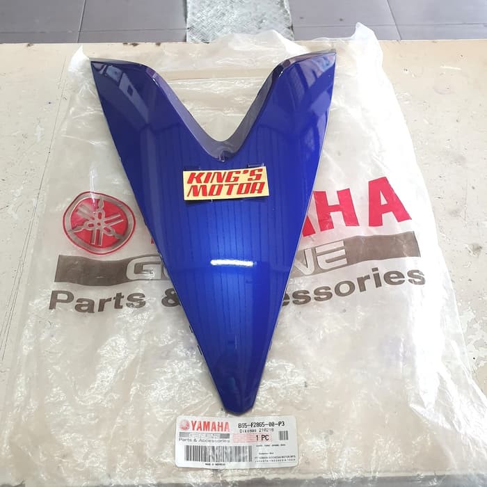 COVER FRONT, TAMENG DEPAN AEROX 155 BIRU (B65-P3) ASLI YAMAHA