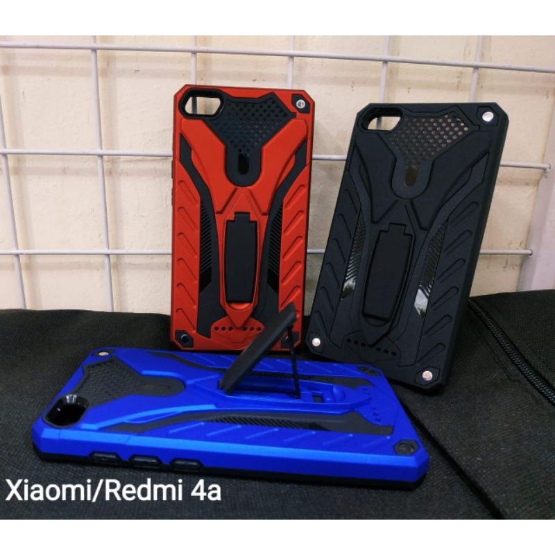 MN - XIAOMI REDMI 4A CASE PHANTOM CASE ROBOT SERIES STAND IRON TRANSFORMER