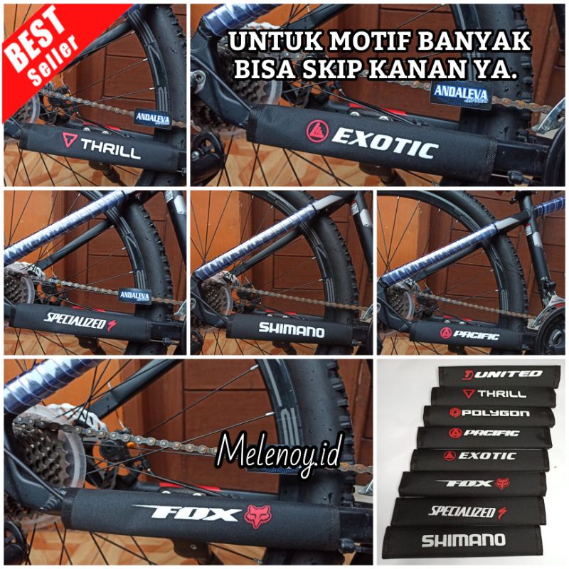 Chainstay Protector Sepeda / Pelindung frame Sepeda / Pelindung rantai Sepeda / Pelindung Sepeda / P