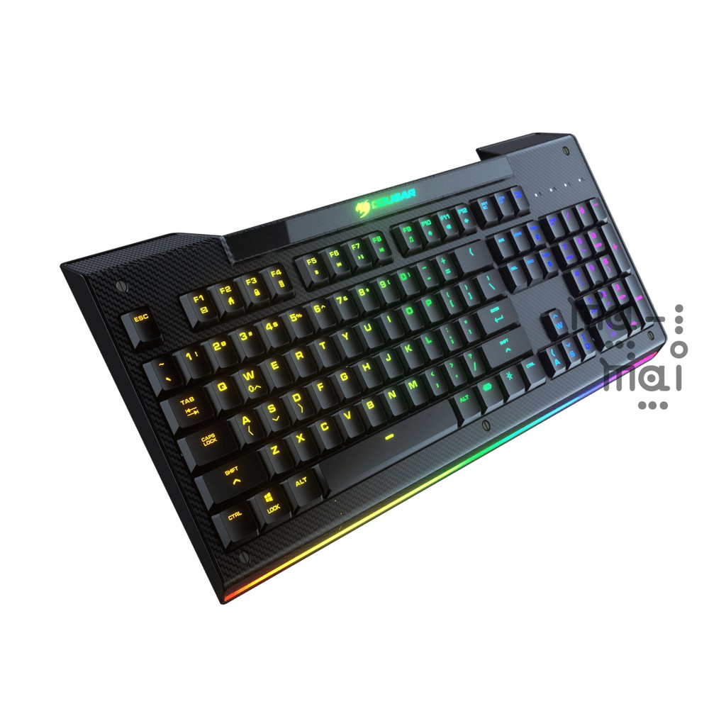 COUGAR GAMING KEYBOARD AURORA S DYNAMIC MULTICOLOR LIGHTING