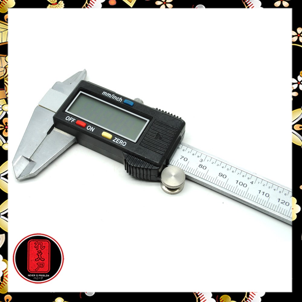 Caliper digital / Jangka sorong / Sigmat digita Digital Layar LCD - SH20 - Silver