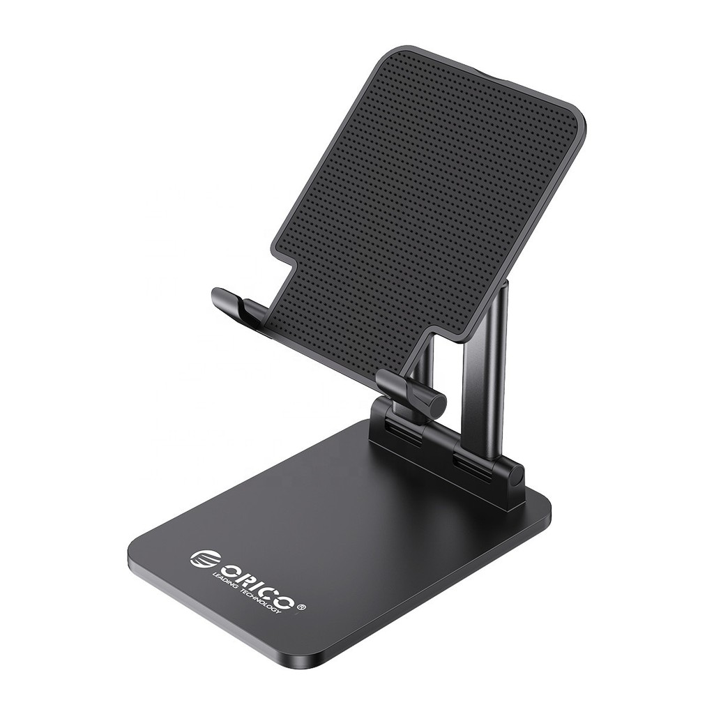 Phone holder stand Orico aluminum adjustable anti slip foldable for tablet ipad cct6 - Dudukan hp cct-6