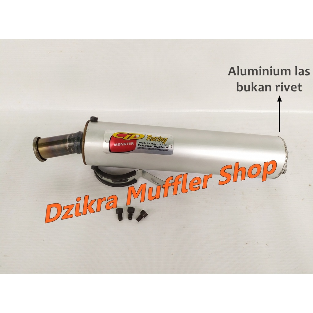 Silencer only knalpot racing CLD for Kawasaki Ninja 150 R - RR - SS