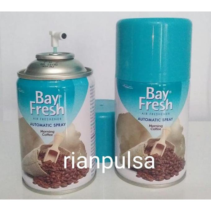 Kualitas Terbaik PROMO Reffil Matic Isi Pengharum Ruangan Bayfresh Morning Coffee kopi SDW66