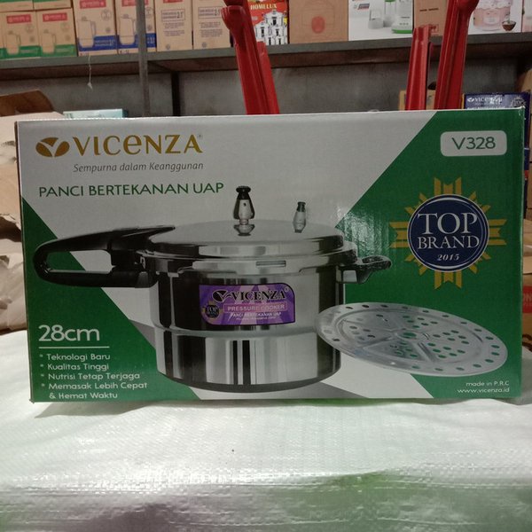 Panci Presto Vicenza 12 liter V328R Pressure Cooker - Berkualitas