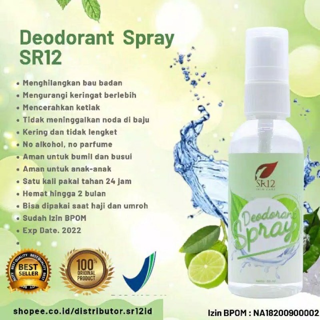 depdorant spray