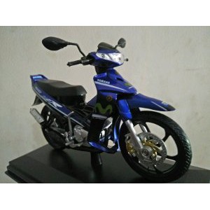 miniatur die cast yamaha 125zr skala 1 banding 12 limited Terbaik