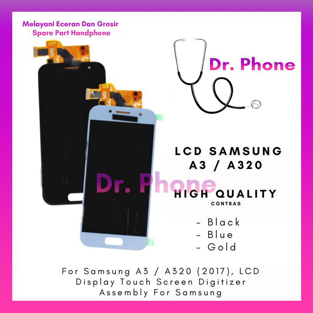 Best Seller  LCD Samsung A3 / LCD Samsung A320 2017 Fullset Touchscreen - Premium Quality