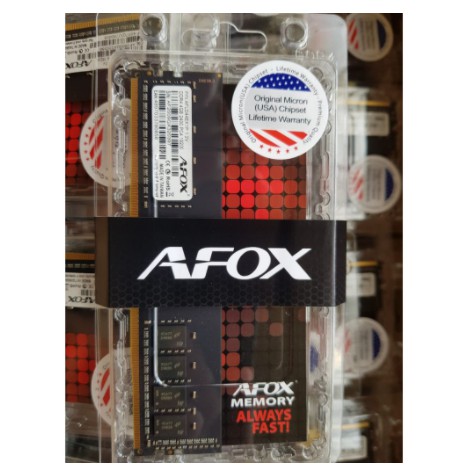 Memory AFOX Longdimm 4GB DDR4 PC19200 2400MHz (LIFETIME)