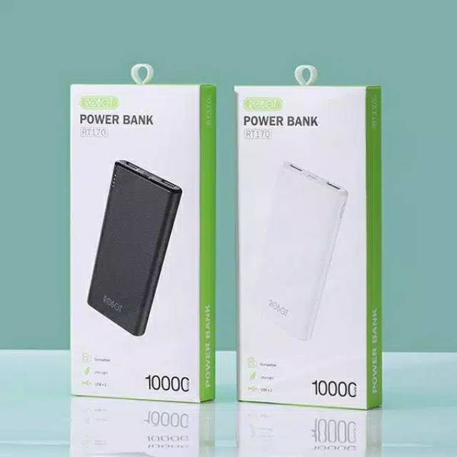 POWER BANK ROBOT RT 170 10000 MAH POWERBANK RT170 ROBOT