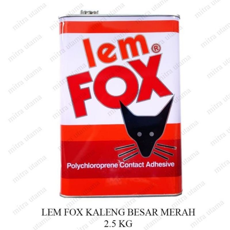 

LEM FOX KUNING KALENG MERAH & BIRU 2,5KG
