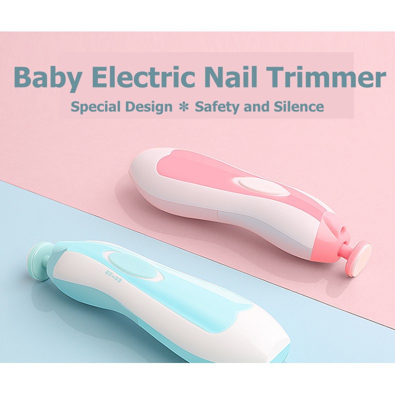 Showell Gunting Kuku Bayi Electric Baby Nail Trimmer