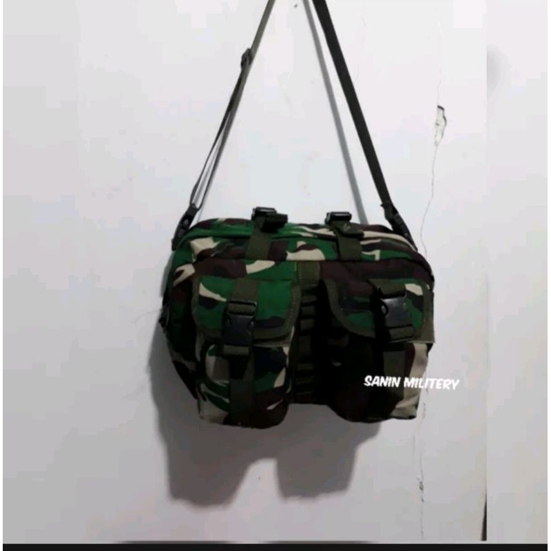 Tas samping jatah TNI / Tas ransel TNI / Tas tactical