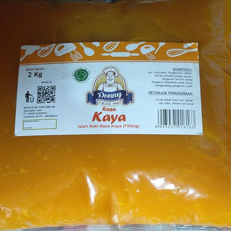 

srikaya donny 2kg lezat dan cocok untuk roti srikaya