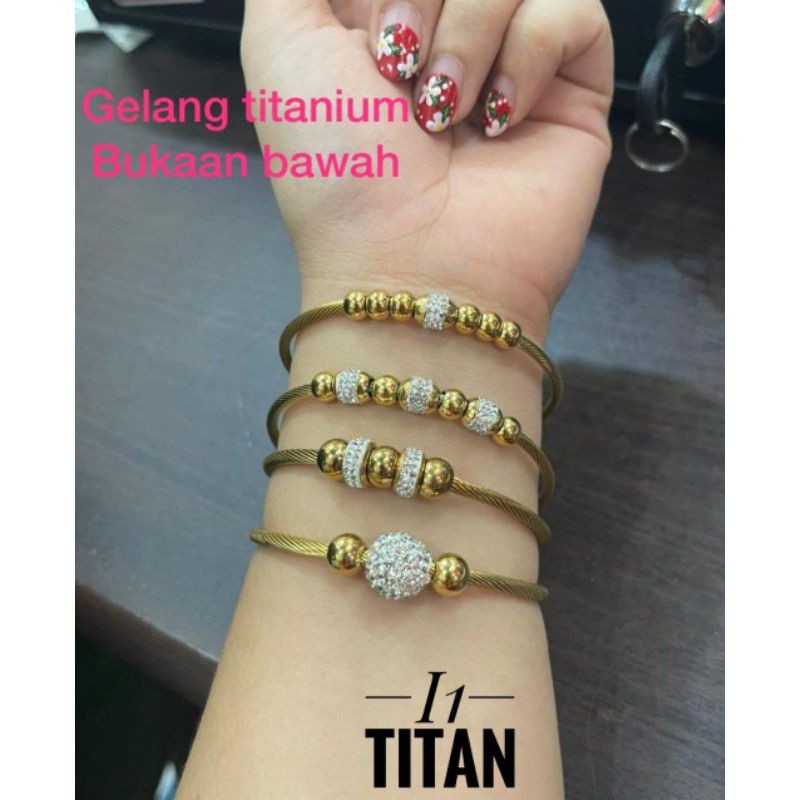 Titanium Gelang Terlaris GM002