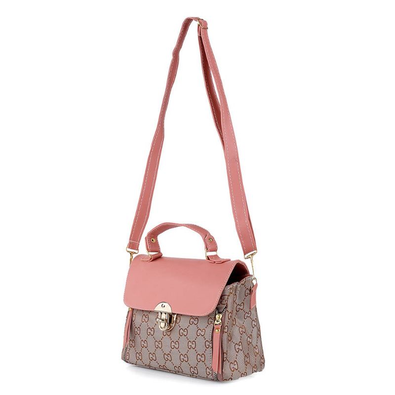 5 Warna Tas Sling Bag Wanita Terbaru | Hand Bag Selempang Salempang Bahu Cantik Kekinian Original Desain Klasik Elegan