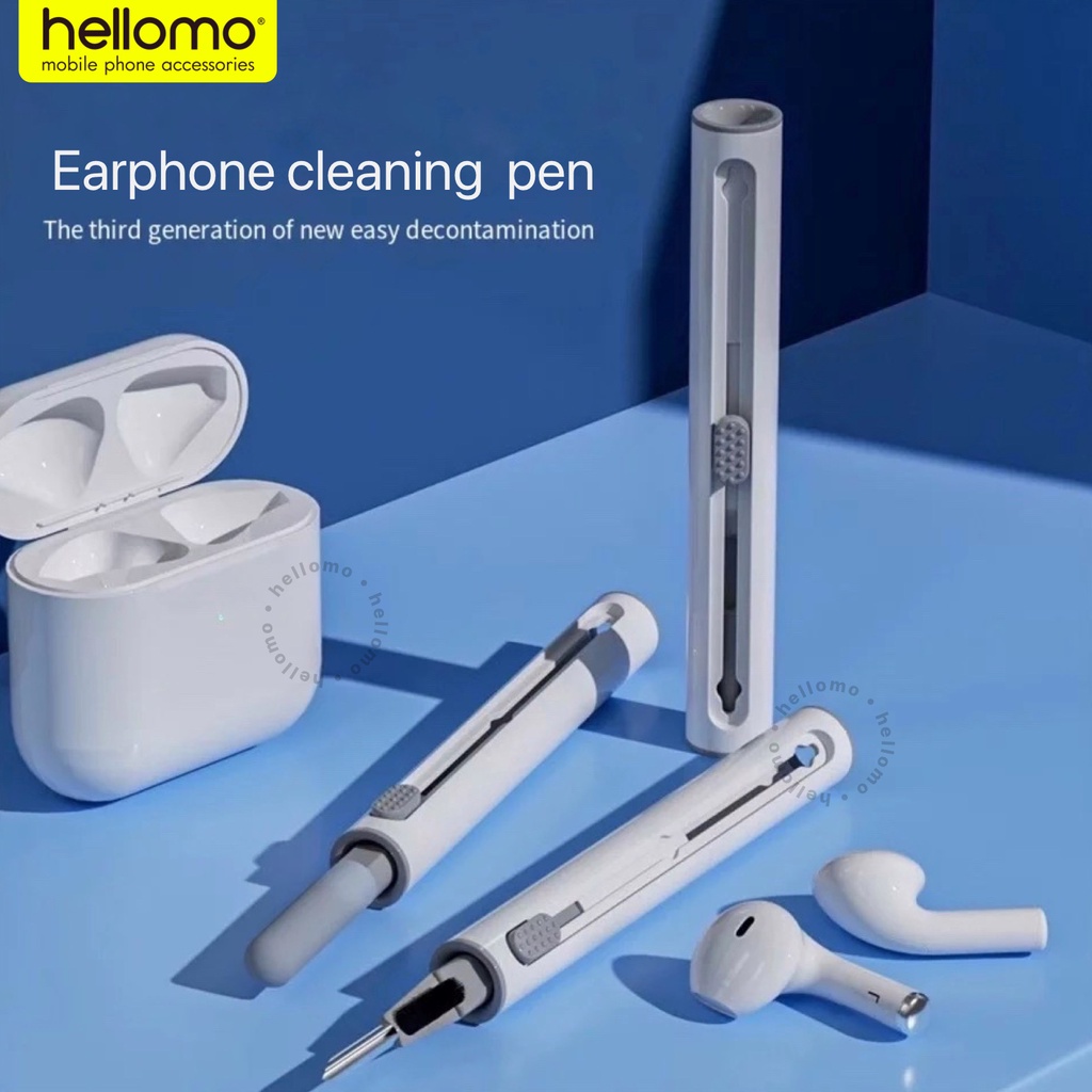 Alat Pembersih Case Earphone Brush Pen Earbuds Cleaning Pen Kit Hp