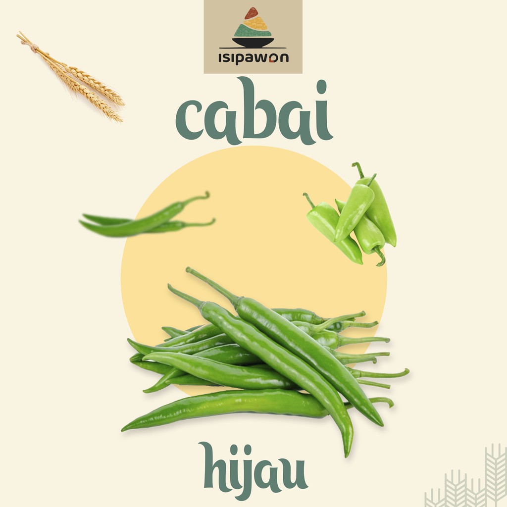 

Cabai Hijau /Lalap/Rawit/Cabe/Kecil/Ijo/Sayur/Pasar Online