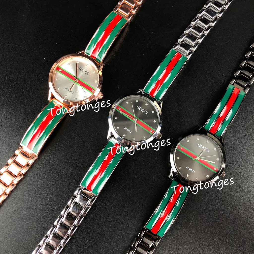 JAM TANGAN WANITA MURAH PASIR MAGNET CEWEK KULIT FASHION IMPORT MAGNET RANTAI JAM HARGA GROSIR W128