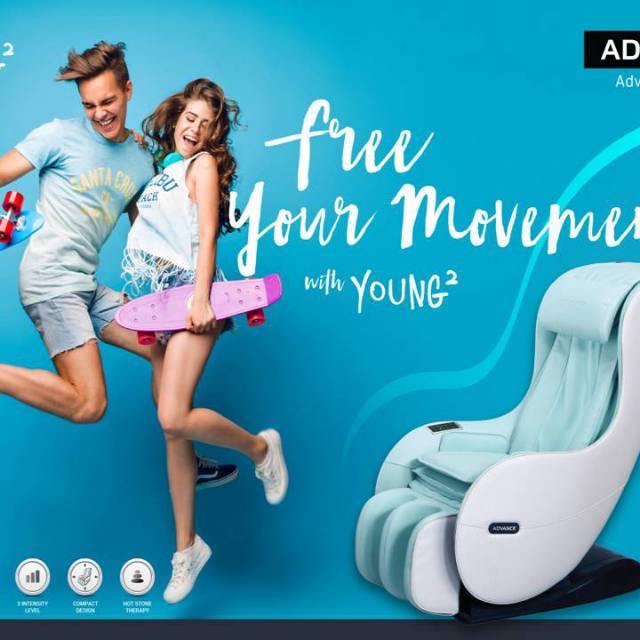 Ichiro young - kursi pijat advance - alat pijat advance - kursi pijat elektrik - alat pijat modern