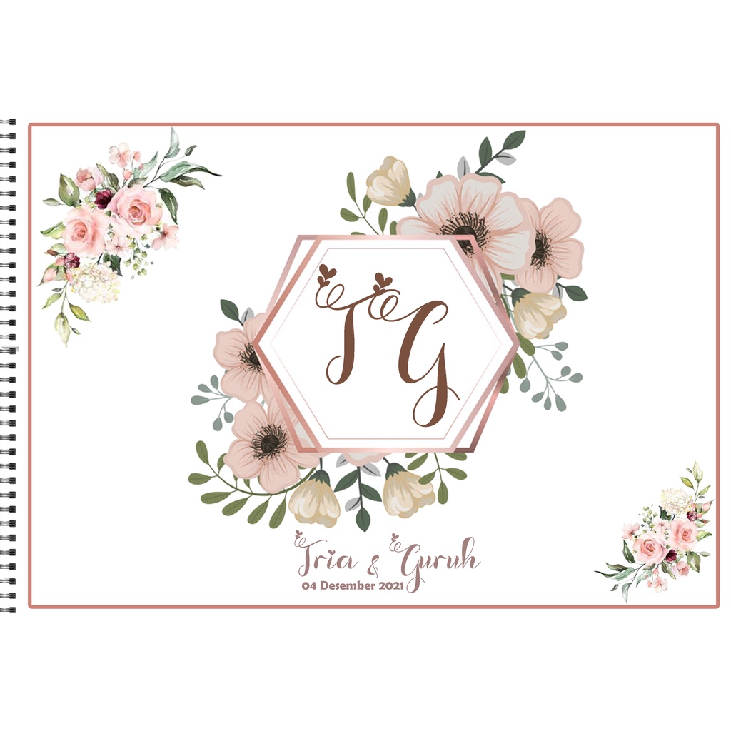 

FREE FOTO TANPA MINIMAL ORDER TANPA PREORDER Buku Tamu Pernikahan CUSTOM / wedding Guest Book / wedding book MURAH DESIGN 06