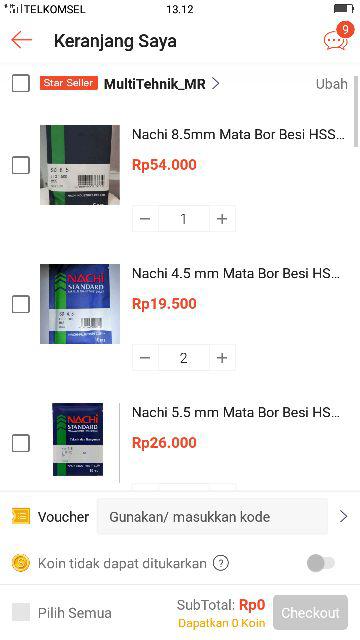 Nachi 5.5 Mm Mata Bor Besi Hss Asli (1pcs)