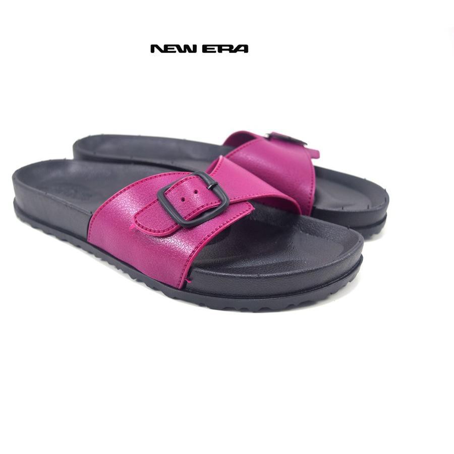 BB NEW ERA LB 12015 B Sandal Karet Wanita Slop