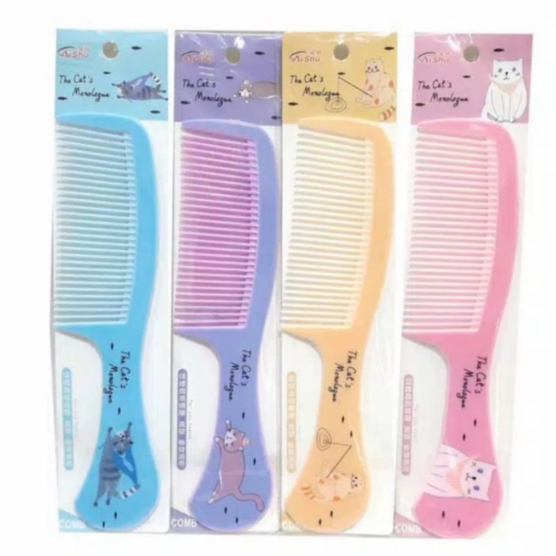 SISIR GAGANG KARAKTER / SISIR RAMBUT MOTIF / SISIR RAMBUT [ RANDOM ]