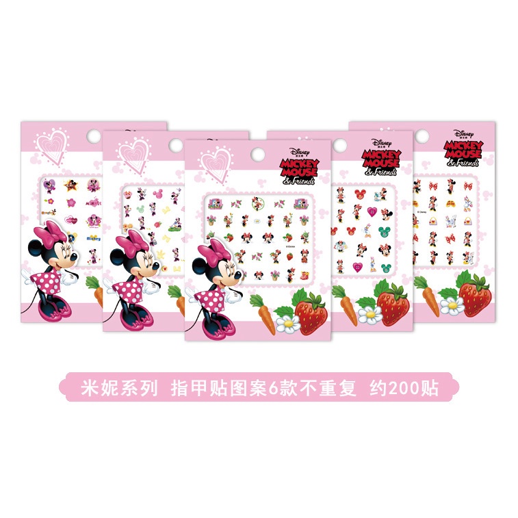 LRC Nail Art Sticker Kuku Anak Princess series SK3300