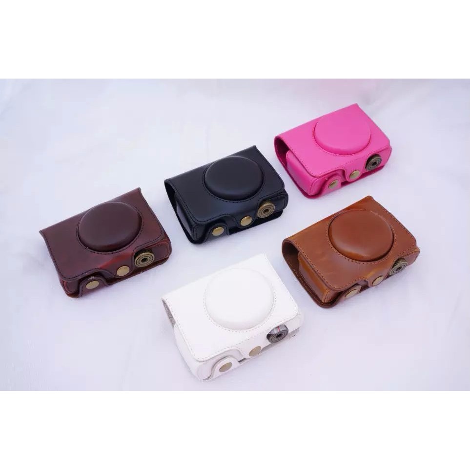 mirrorless New PU Leather Camera bag case For FUJI Fujifilm XQ1 XQ2 Protective Cover Pouch With