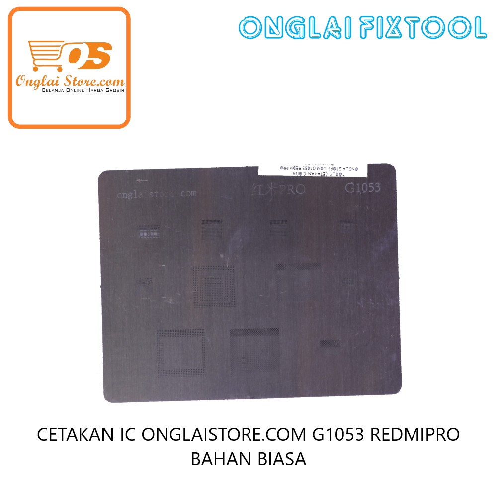 Cetakan Ic Onglaistore.Com G1053 Redmipro Bahan Biasa (Harga Spesial)