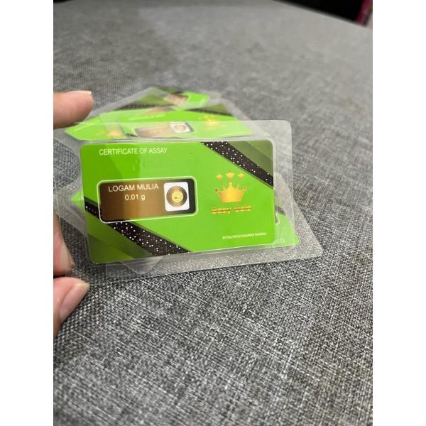 Babygold 0.01 gram logam mulia 24k